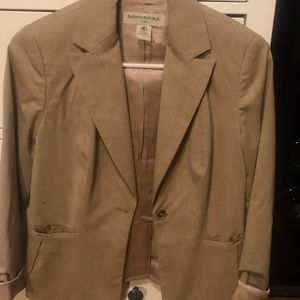 Banana Republic Tan Blazer